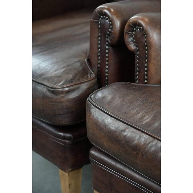 Sheepskin Armchairs, Set of 2 For Sale - Image 13 of 18