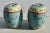 Pair of Chinese Porcelain Ginger Jar Turquoise Famille Rose-Pair of 2 For Sale - Image 4 of 5