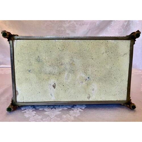 19th Century Majolica Nasrid Moorish Style Palissy Lidded Box Casket / Attributed Thomas Sargent For Sale - Image 11 of 12