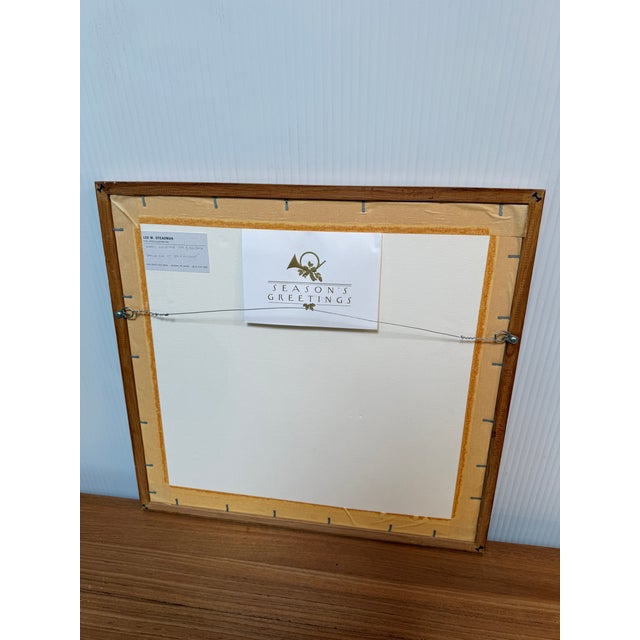 L. M. Steadman Spring Sun at Jim & Allisons Watercolor Painting, Framed For Sale - Image 12 of 12