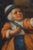 Late 20th Century Helena Fourment and Son Frans Portrait Oil Painting After Peter Paul Rubens 27" For Sale - Image 6 of 10