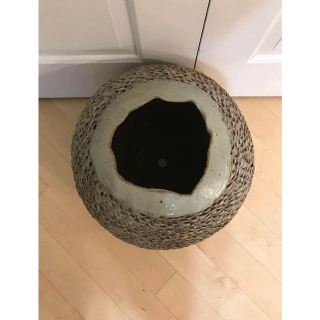 This large handmade planter is a unique piece of art that would make a beautiful addition to any room. The artist has...