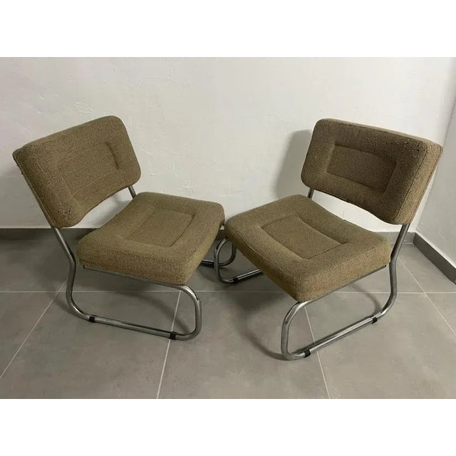 Set of Italian Lounge Chairs, 1970s For Sale - Image 10 of 11