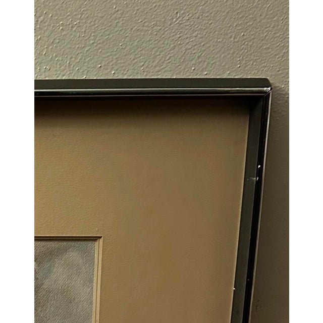 1970s 1974 Watercolor “Flows of Tenojoki River 2” by Osvald Timmas For Sale - Image 5 of 7