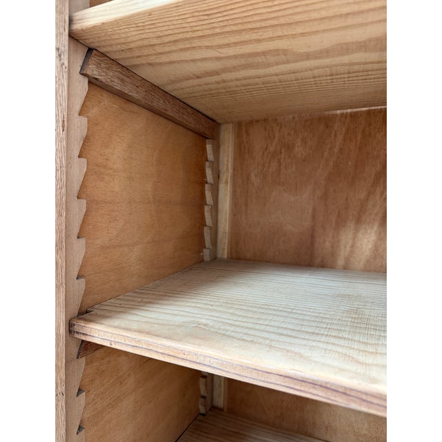 1940s Large Art Deco Oak Wardrobe, 1940s For Sale - Image 5 of 18