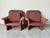 Brown Postmodern " Preview" Vladimir Kagan Attributed Chairs - a Pair For Sale - Image 8 of 12