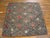 Late 19th Century 1880s Brown Diamond Folk Art Antique American Hooked Rug 4'4" X 4'9" Handknotted Wool Carpet For Sale - Image 5 of 9