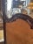 French Antique Art Nouveau French Style Three Panel Dressing Screen With 3 Glass Panels For Sale - Image 3 of 11