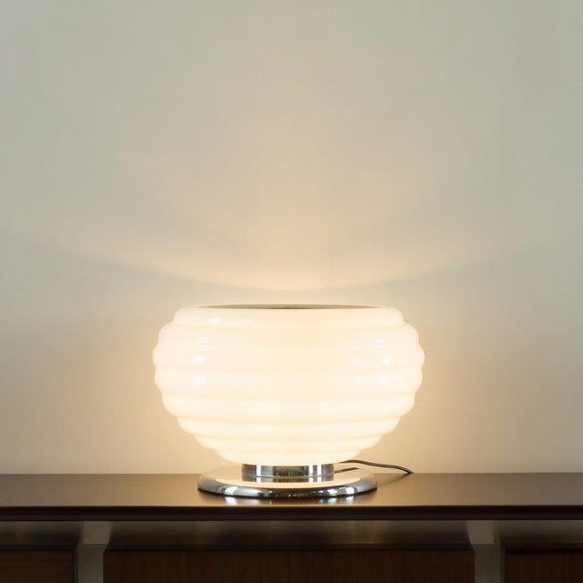 1970s Italian Space Age Table Lamp attributed to Achille Castiglioni, 1970s For Sale - Image 5 of 12