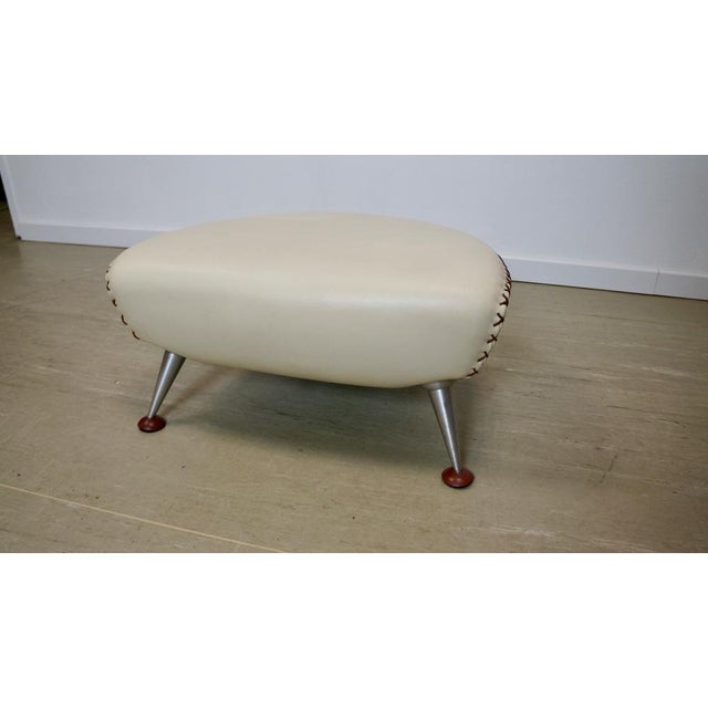 Animal Skin Swiss 102 Ottoman from de Sede, 1990s For Sale - Image 7 of 12
