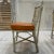 White 1980s White Rattan Bamboo Table and Chair Set with Flip Top to Expand From Game Size to Dining Table - Set of 5 For Sale - Image 8 of 13