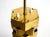 Large Brass Table Lamp with an Illuminated Base by Vereinigte Werkstätten, 1960s For Sale - Image 16 of 18