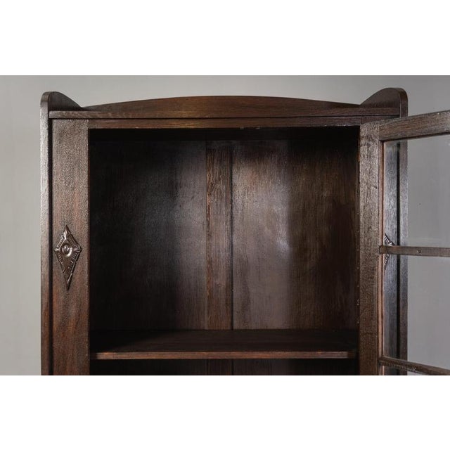 Small Art Nouveau Bookcase, Eatly 20th Century For Sale - Image 10 of 18