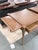 Animal Skin Late 20th Century Pair of Kreiss Louis XVI Style Leather Top Writing Tables For Sale - Image 7 of 10