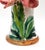 Vintage Italian Hand-Sculpted Floral Vase | Hand Painted Ceramic | Cottagecore, French Garden, Italian Pottery For Sale In Houston - Image 6 of 14