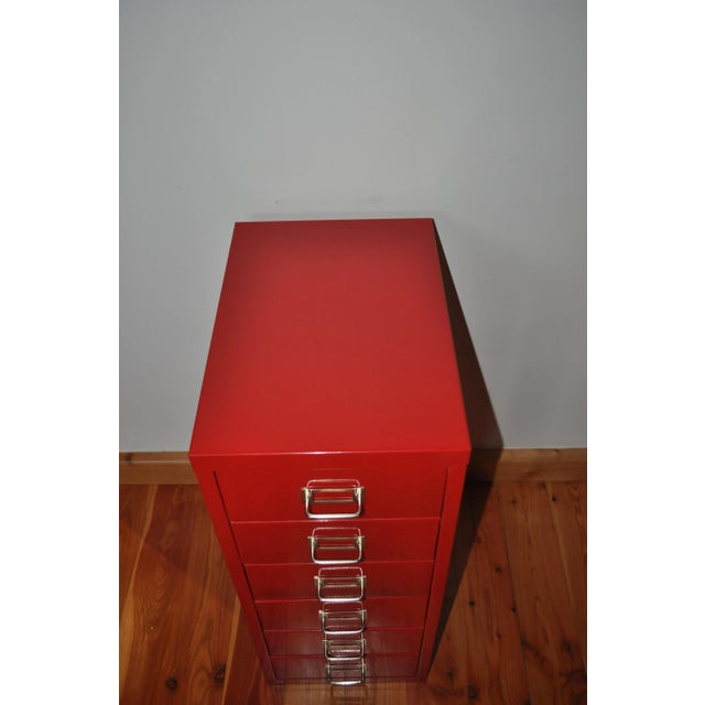 Metal Industrial Metal Chest of Drawers, 1980s For Sale - Image 7 of 10