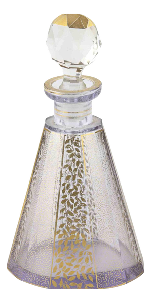 Art Deco Crystal Perfume Bottle attributed to Moser, 1930s