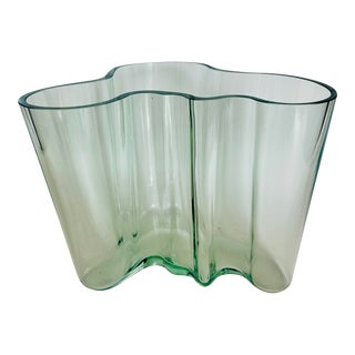 1998 Alvar Aalto Savoy Vase Etched Litalia 100 For Sale