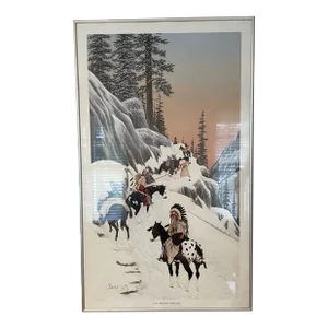 Limited Edition Signed and Numbered Print by Native American Artist Paladine Roye