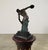 Bronze Classical Athlete Sculpture After Discobolus, Greco-Roman Athlete, 12” H For Sale - Image 13 of 16