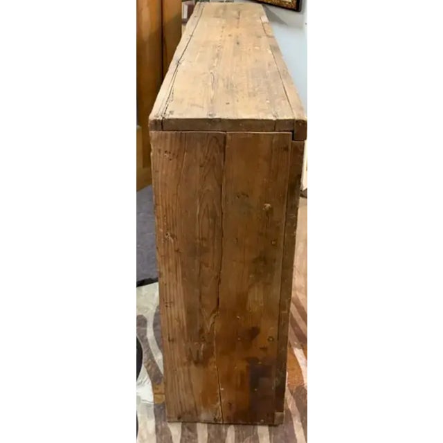 Antique American Primitive Wood Cubby Storage - American - Folk Art For Sale - Image 4 of 6