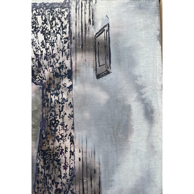 1990s Peter De Graaff, Amsterdam on the Reverse, 1990s, Acrylic on Canvas, Framed For Sale - Image 5 of 6