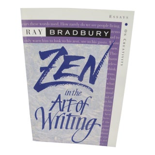Ray Bradbury Hand Signed Zen in the Art of Writing 1996 Book With Coa For Sale