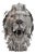Recycled Steel Lion Head Sculpture by Holomua For Sale