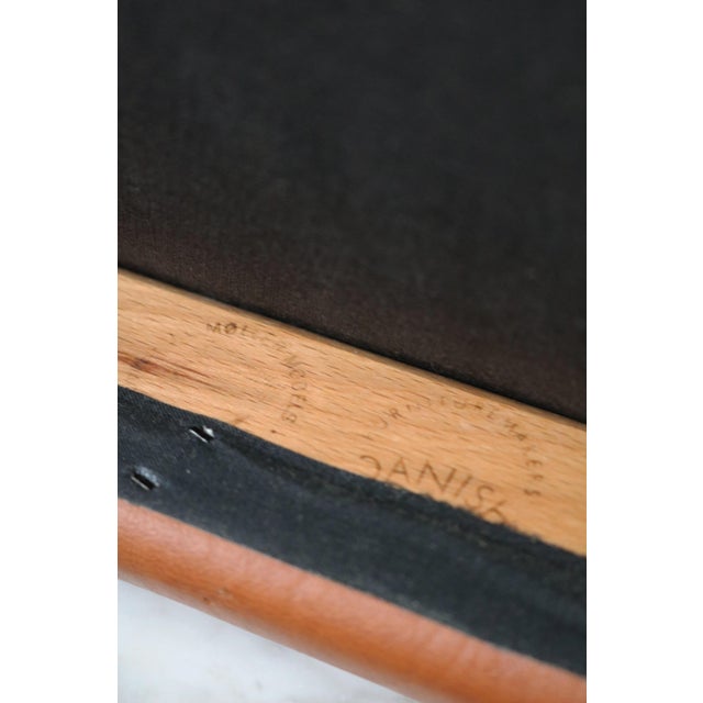 Danish Modern Teak & Skai Model 75 Dining Chair by Niels Otto (N. O.) Møller for J.L. Møllers, 1960s For Sale - Image 9 of 10