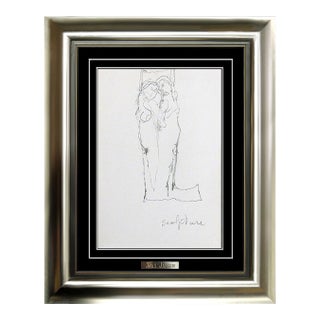 Mid 20th Century Idea for Sculpture, Jean Jansem For Sale