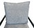 Sky Blue Grey Blue Sherpa Pillow Chair For Sale - Image 8 of 9