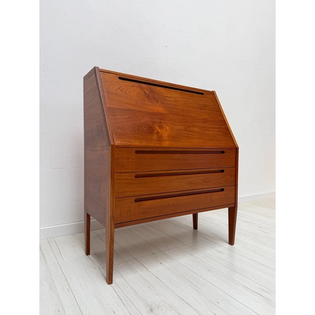 Vintage Danish Teak Secretary Desk from Tørring Møbelfabrik, 1960s For Sale - Image 4 of 15