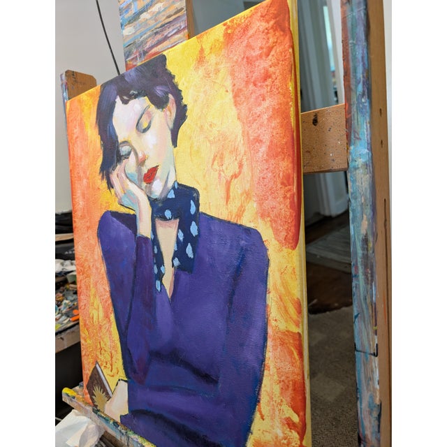 Contemporary Revelation 16x20 Oil on Canvas For Sale - Image 3 of 5