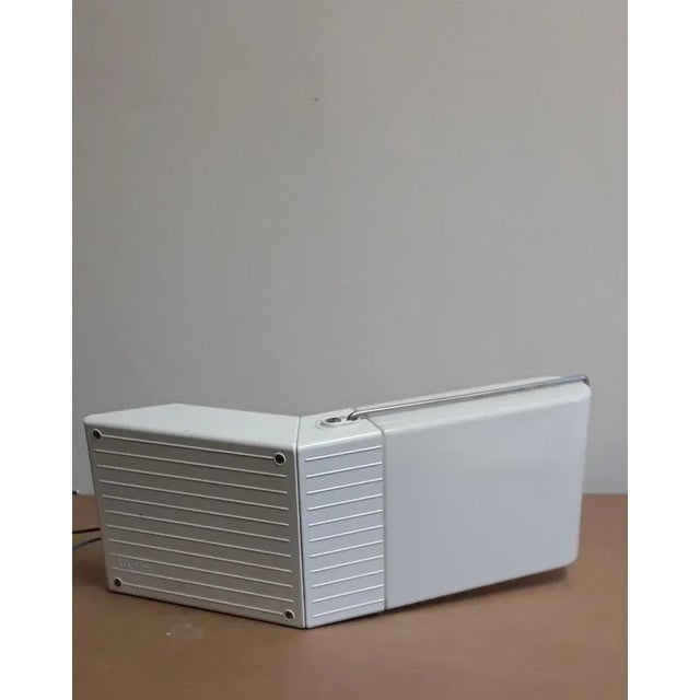 Vintage German Wall Lamp in White Painted Metal from Staff, 1970s For Sale - Image 3 of 10