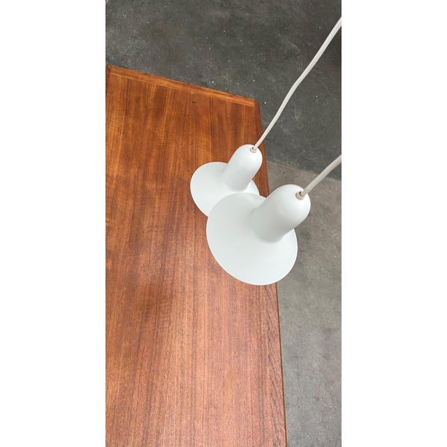 Mid-Century Modern Danish Space Age Model 1415 Pendant Lamps by Claus Bondrup and Torsten Thorup for Nordlux, 1960s, Set of 2 For Sale - Image 11 of 18