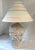 Coastal Vintage Shell Motif Table Lamp For Sale - Image 3 of 11