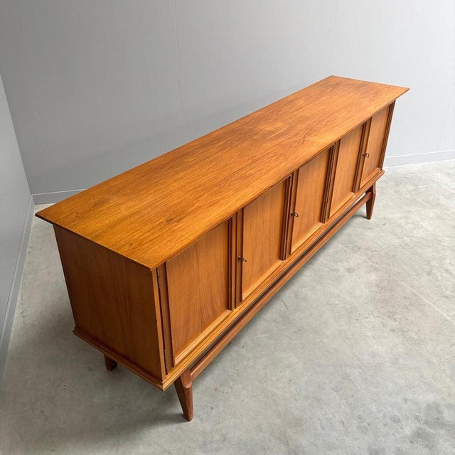 Wood Vintage German Sideboard, 1960s For Sale - Image 7 of 18