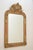 Fine XXth century French giltwood wall mirror in gilded and moulded gesso frame with decorative floral corners to the top...