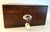 Vintage 1770 rosewood jewelry box found in Acton Castle in England. It has beautiful patina with wood grain, mother of...