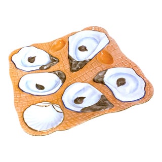 1960’s 5 Well Oyster Plate For Sale