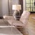 Hemingway Accent Chair, Cream Leather For Sale In Los Angeles - Image 6 of 9