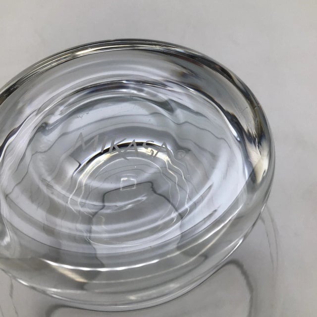 Mikasa Circle Etched Balloon Cocktail Glasses-Set of 9 For Sale - Image 9 of 12