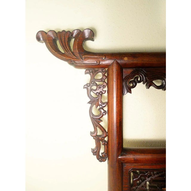 This Antique Chinese Wash Stand is circa early of 19th century. The fine carvings on this Wash Stand exemplifies the...