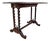 Folding Center Table in Walnut, 1890s For Sale