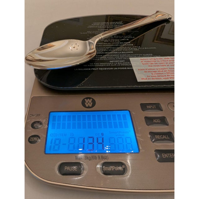 1970s Tiffany & Co. "Windham" Sterling Silver Serving/Salad Spoon For Sale - Image 11 of 11