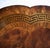 Neoclassical Regency Style Burl Wood Double Pedestal Dining Table With Brass Greek Key Inlay & Two 25” Leaves For Sale - Image 3 of 12