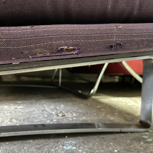 Purple & Chrome 3-Seater Sofa by Kho Liang Ie & Wim Crouwel for Artifort, 1968 For Sale - Image 15 of 18