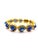 Late 20th Century Bochic “Capri” Vintage Natural Tanzanite & Diamond Bracelet Set In 18K & Silver For Sale - Image 5 of 11