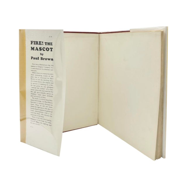 Fire! The Mascot tells the story of Fire, a Dalmatian and mascot of Engine Company No. 1 fire station. The book is written...