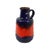 Mid-Century Modern Blue and Orange Fat Lava Vase from Scheurich Keramik, West Germany, 1960s For Sale - Image 3 of 11